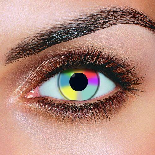 Multi colored close up