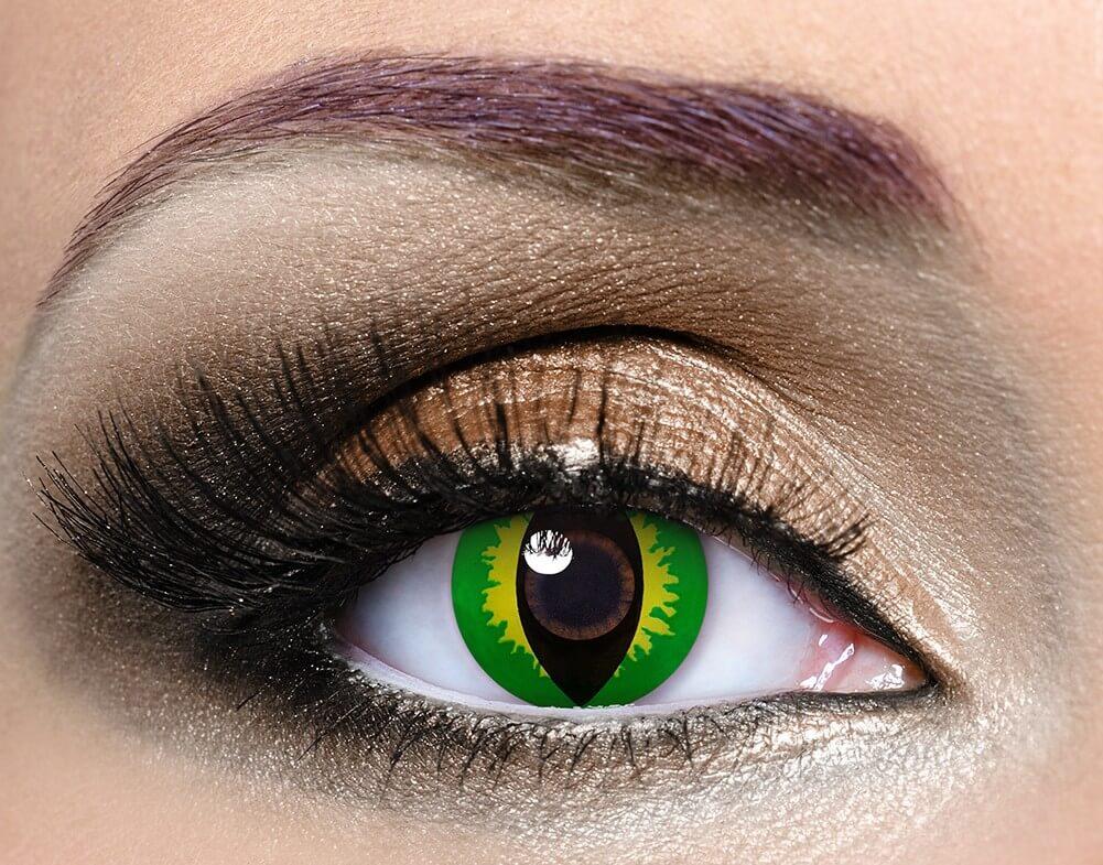 Dragon Green Cosmetic Contact Lenses