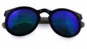 Black:Blue/Green Mirrored Tint